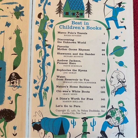Vintage 1960 Vol 33 Best in Children’s Books Scarry Warhol - Picture 3 of 8